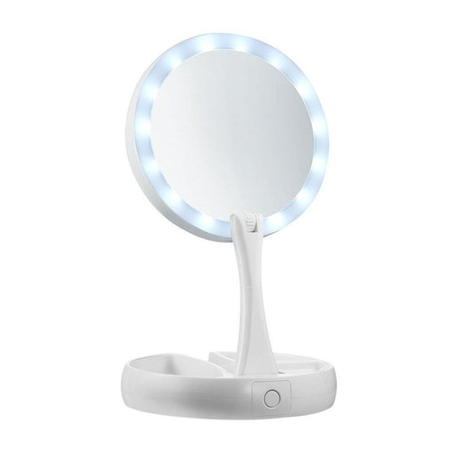 LED Foldaway Vanity Mirror - ShopAlivo